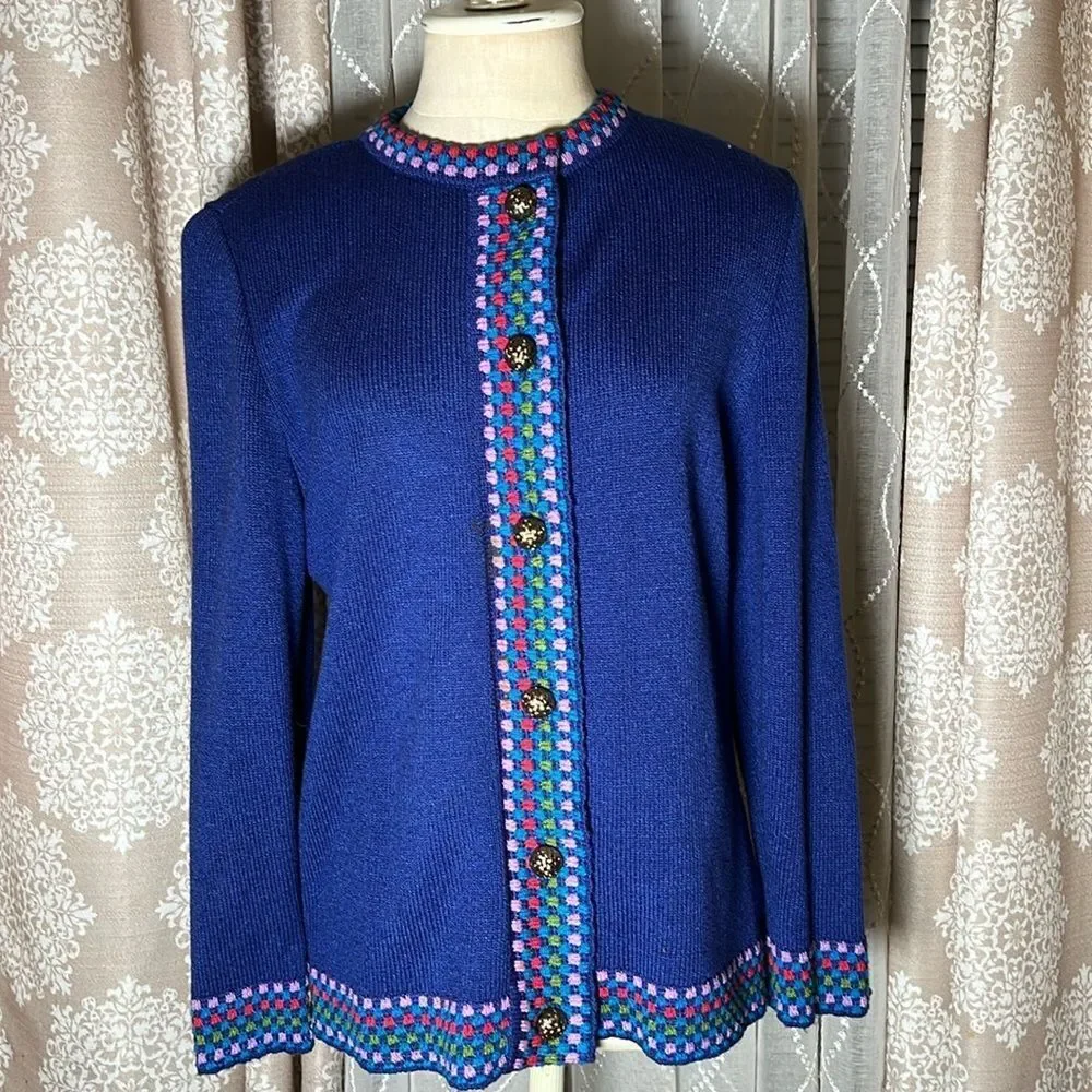 Castlebrook Vintage Cardigan Sweater and Skirt Set - Size 8